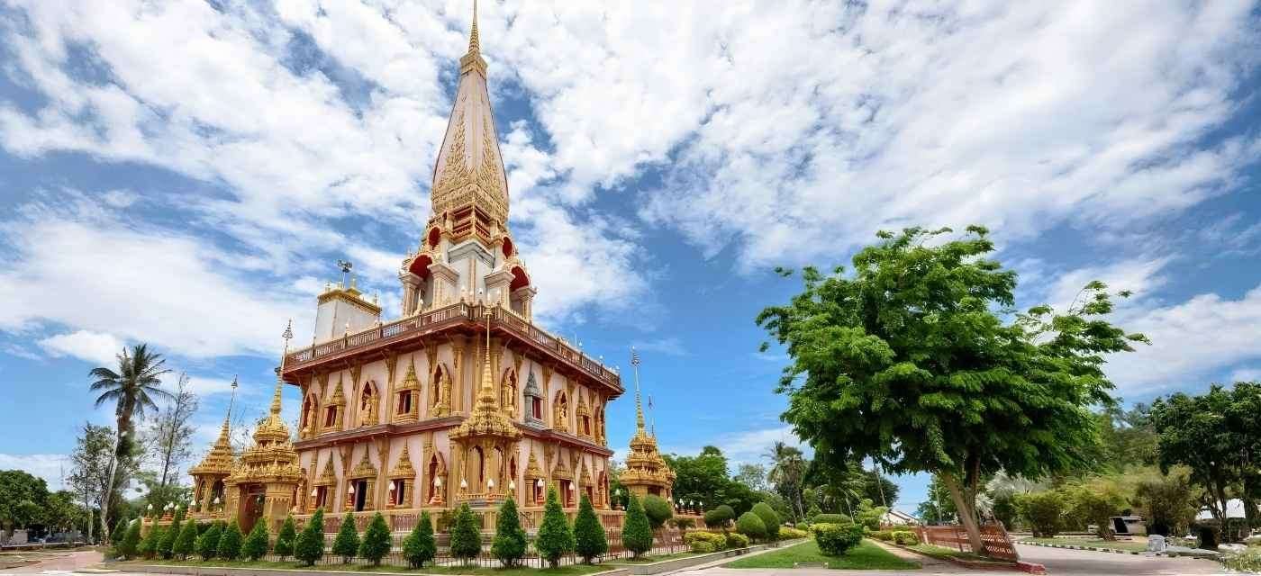 Wat Chalong Temple Phuket Thailand Tour