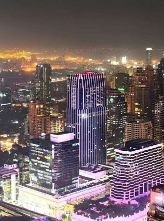 Bangkok City Night View Thailand