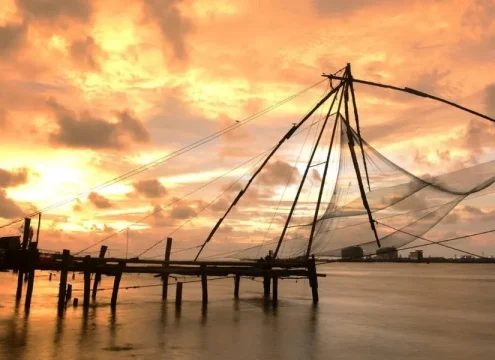 Cochin Chinese Fishing Nets Kerala Tour