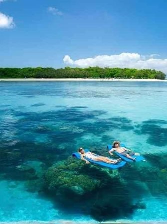 Green Island Great Barrier Reef Cruise Cairns Australia