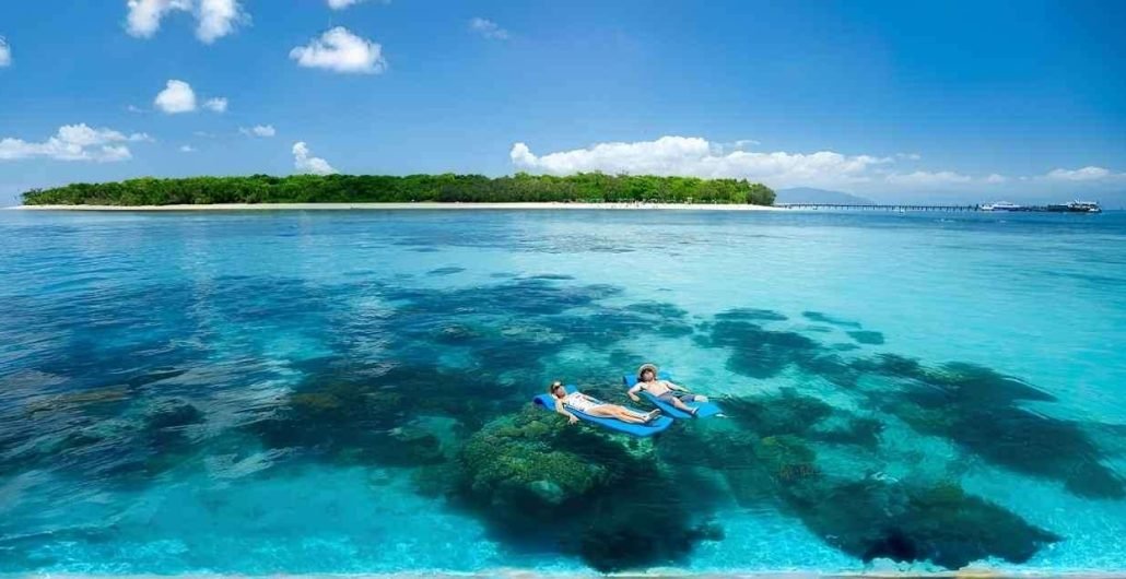 Green Island Great Barrier Reef Cruise Cairns Australia