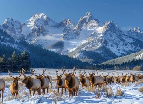 Pahalgam Kashmir Scenic Valley Mountains Nature