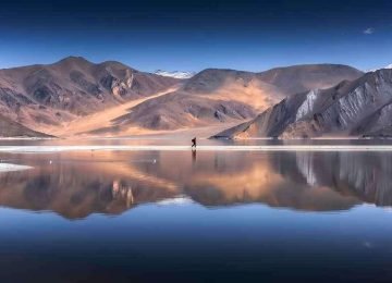 Pangong Lake Ladakh Himalayan Landscape