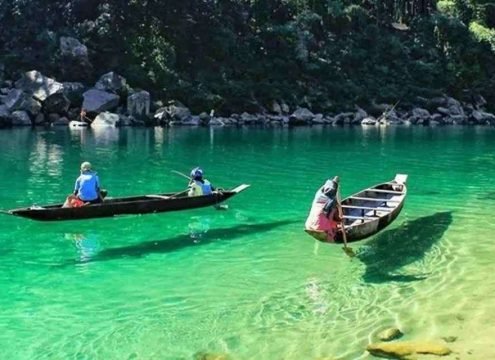 Umngot River Dawki Meghalaya Crystal Clear Water Travel Tour