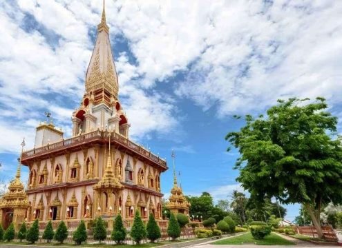 Wat Chalong Temple Phuket Thailand Tour